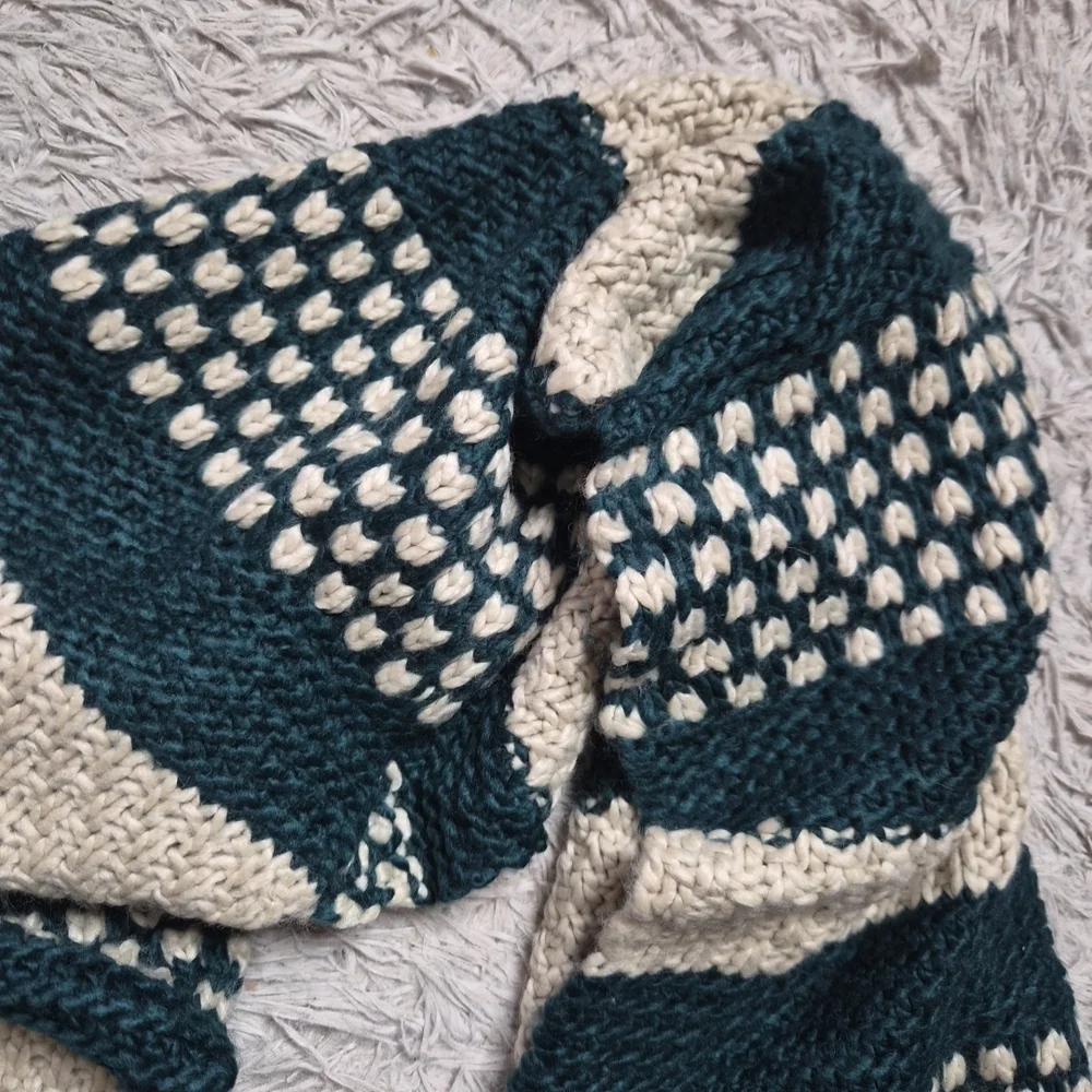 Knit Infinity Scarf Fall Winter Boho Indie Preppy School College ✨️💫